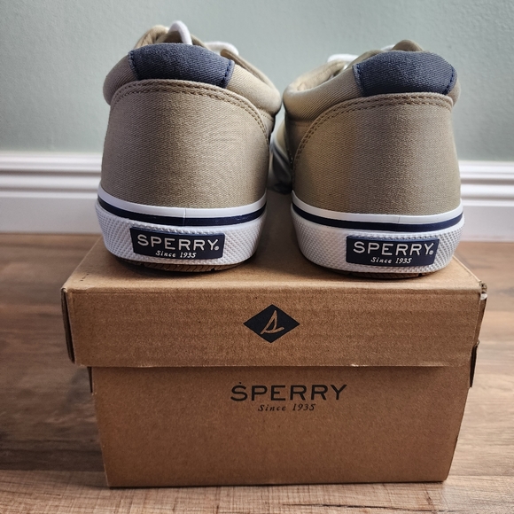 ❗️NWT❗️Sperry Men's Halyard CVO Khaki Seaker Size 12 - Picture 11 of 13